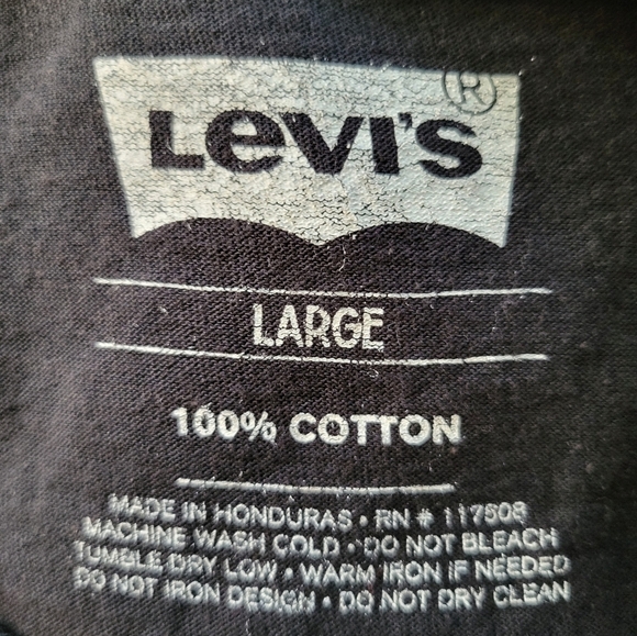 Levi's Strauss Large Vintage Graphic Large Two Horse Brand For Those Who Toil - Picture 3 of 10